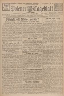 Posener Tageblatt (Posener Warte). Jg.65, Nr. 261 (13 November 1926) + dod.