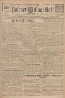 Posener Tageblatt (Posener Warte). Jg.65, Nr. 263 (16 November 1926) + dod.