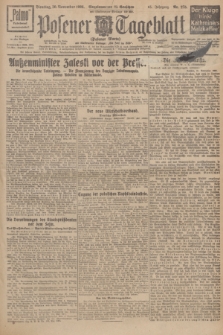 Posener Tageblatt (Posener Warte). Jg.65, Nr. 275 (30 November 1926) + dod.