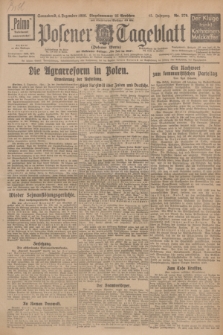 Posener Tageblatt (Posener Warte). Jg.65, Nr. 279 (4 Dezember 1926) + dod.