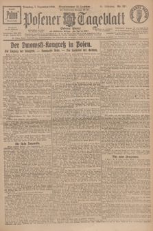 Posener Tageblatt (Posener Warte). Jg.65, Nr. 281 (7 Dezember 1926) + dod.