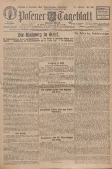 Posener Tageblatt (Posener Warte). Jg.65, Nr. 286 (14 Dezember 1926) + dod.