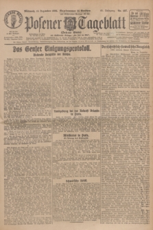 Posener Tageblatt (Posener Warte). Jg.65, Nr. 287 (15 Dezember 1926) + dod.