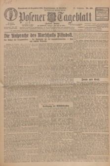 Posener Tageblatt (Posener Warte). Jg.65, Nr. 290 (18 Dezember 1926) + dod.