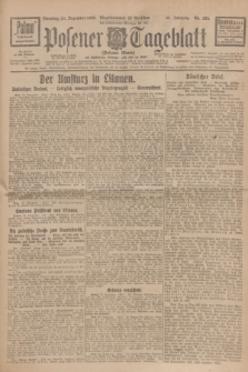 Posener Tageblatt (Posener Warte). Jg.65, Nr. 292 (21 Dezember 1926) + dod.