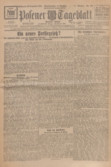 Posener Tageblatt (Posener Warte). Jg.65, Nr. 298 (29 Dezember 1926) + dod.