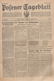 Posener Tageblatt. Jg.76, Nr. 44 (24 Februar 1937) + dod.