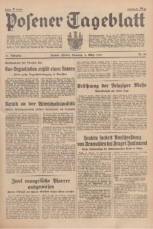 Posener Tageblatt. Jg.76, Nr. 49 (2 März 1937) + dod.
