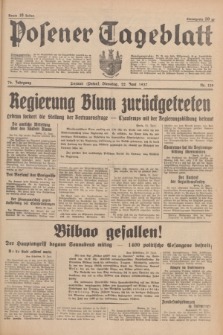 Posener Tageblatt. Jg.76, Nr. 139 (22 Juni 1937) + dod.