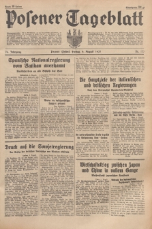 Posener Tageblatt. Jg.76, Nr. 177 (6 August 1937) + dod.