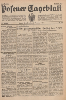 Posener Tageblatt. Jg.76, Nr. 294 (24 Dezember 1937) + dod.