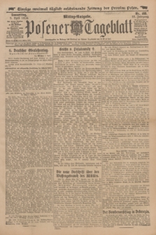 Posener Tageblatt. Jg.53, Nr. 168 (9 April 1914)