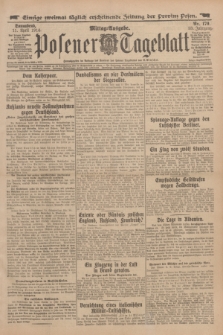 Posener Tageblatt. Jg.53, Nr. 170 (11 April 1914)