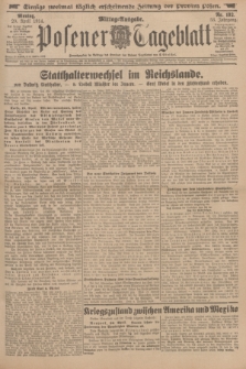 Posener Tageblatt. Jg.53, Nr. 182 (20 April 1914) + dod.