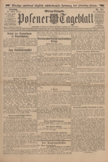 Posener Tageblatt. Jg.53, Nr. 184 (21 April 1914)