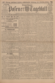Posener Tageblatt. Jg.53, Nr. 187 (23 April 1914) + dod.