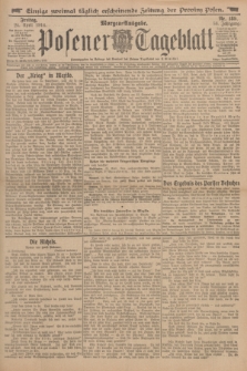 Posener Tageblatt. Jg.53, Nr. 189 (24 April 1914) + dod.