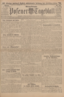 Posener Tageblatt. Jg.53, Nr. 194 (27 April 1914)