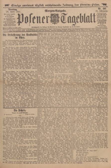 Posener Tageblatt. Jg.53, Nr. 195 (28 April 1914) + dod.