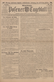 Posener Tageblatt. Jg.53, Nr. 196 (28 April 1914)