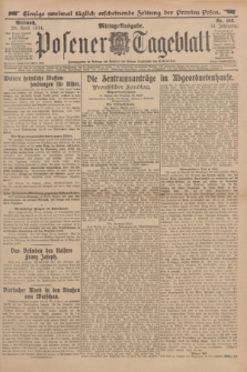 Posener Tageblatt. Jg.53, Nr. 198 (29 April 1914)