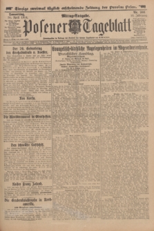 Posener Tageblatt. Jg.53, Nr. 200 (30 April 1914)