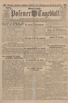 Posener Tageblatt. Jg.53, Nr. 208 (5 Mai 1914)