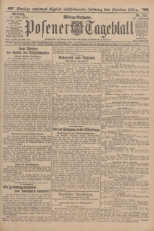 Posener Tageblatt. Jg.53, Nr. 222 (13 Mai 1914)