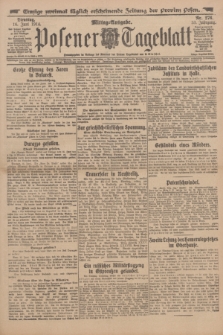 Posener Tageblatt. Jg.53, Nr. 276 (16 Juni 1914)