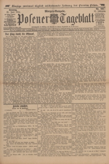 Posener Tageblatt. Jg.53, Nr. 285 (21 Juni 1914) + dod.