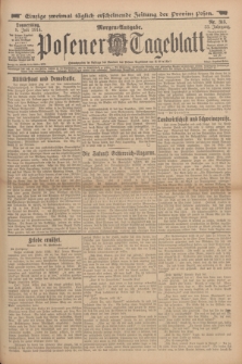 Posener Tageblatt. Jg.53, Nr. 315 (9 Juli 1914) + dod.