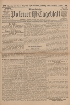 Posener Tageblatt. Jg.53, Nr. 338 (22 Juli 1914)