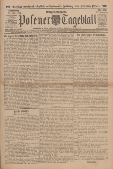 Posener Tageblatt. Jg.53, Nr. 339 (23 Juli 1914) + dod.