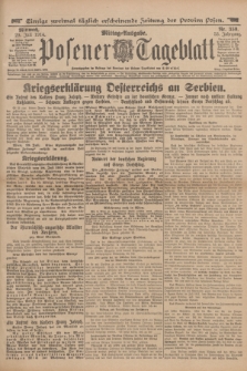 Posener Tageblatt. Jg.53, Nr. 350 (29 Juli 1914)