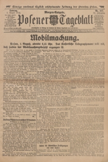 Posener Tageblatt. Jg.53, Nr. 357 (2 August 1914) + dod.