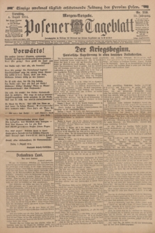 Posener Tageblatt. Jg.53, Nr. 359 (4 August 1914) + dod.