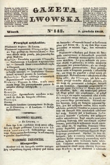 Gazeta Lwowska. 1843, nr 143