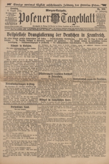 Posener Tageblatt. Jg.53, Nr. 369 (9 August 1914) + dod.