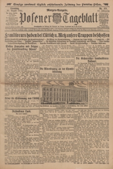 Posener Tageblatt. Jg.53, Nr. 371 (11 August 1914) + dod.