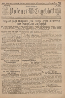 Posener Tageblatt. Jg.53, Nr. 380 (15 August 1914)