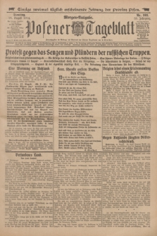 Posener Tageblatt. Jg.53, Nr. 383 (18 August 1914) + dod.