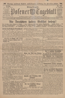 Posener Tageblatt. Jg.53, Nr. 390 (21 August 1914)
