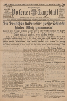 Posener Tageblatt. Jg.53, Nr. 391 (22 August 1914) + dod.