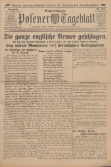 Posener Tageblatt. Jg.53, Nr. 403 (29 August 1914) + dod.