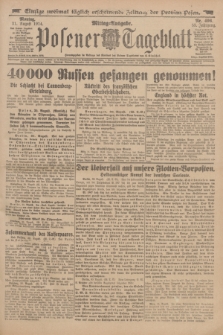 Posener Tageblatt. Jg.53, Nr. 406 (31 August 1914)