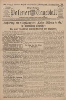 Posener Tageblatt. Jg.53, Nr. 407 (1 September 1914) + dod.