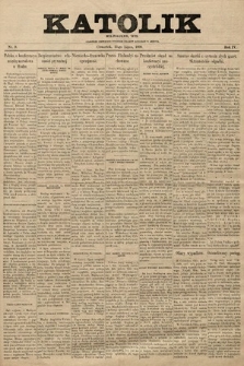 Katolik : czasopismo poświęcone interesom Polaków katolików w Ameryce. R. 4, 1899, nr 9