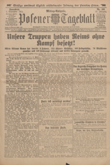 Posener Tageblatt. Jg.53, Nr. 416 (5 September 1914)
