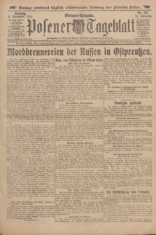 Posener Tageblatt. Jg.53, Nr. 417 (6 September 1914) + dod.