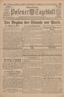 Posener Tageblatt. Jg.53, Nr. 419 (8 September 1914) + dod.